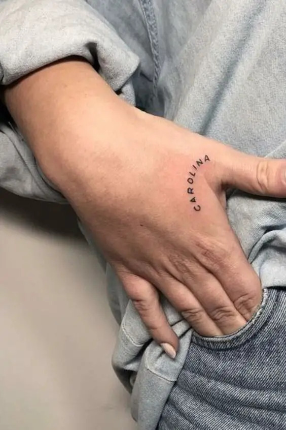 Dainty Minimalist Tattoos For Hands
