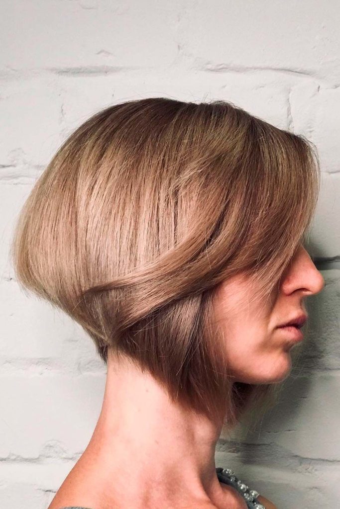 Dark Blonde Straight Bob
