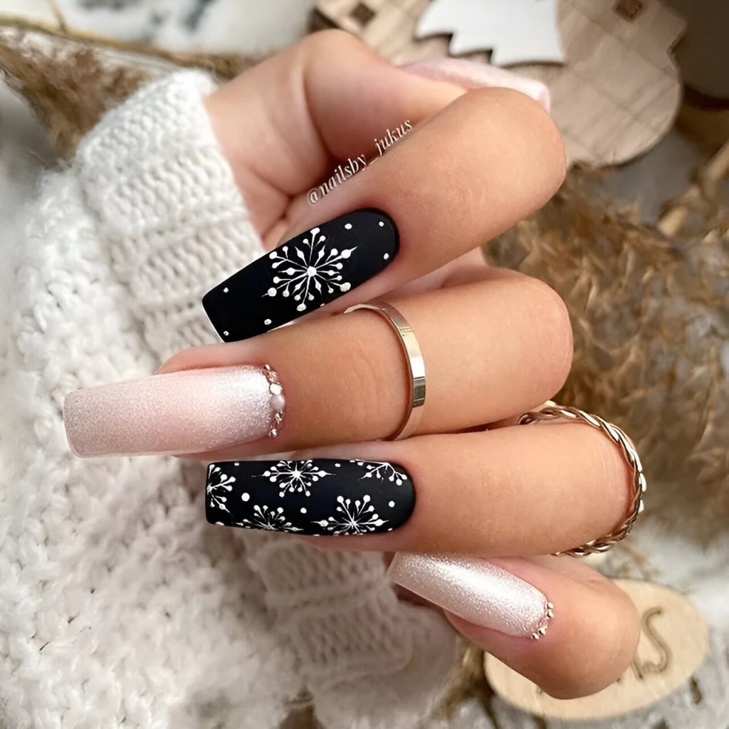 Dark Winter Nails