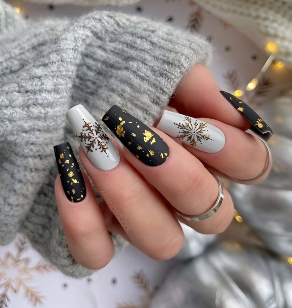 Dark Winter Nails