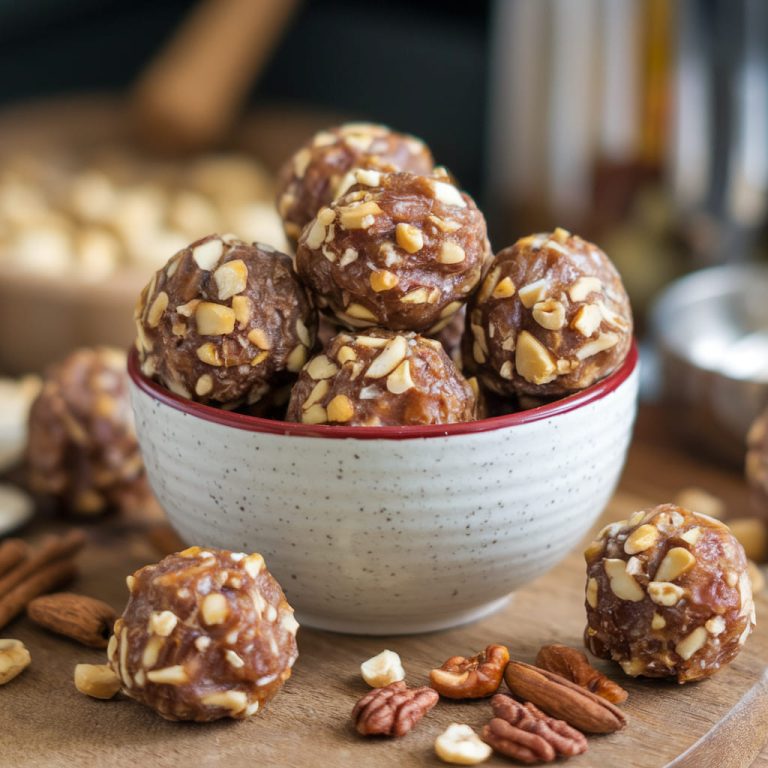 Dried Date Energy Balls for Healthy Hair