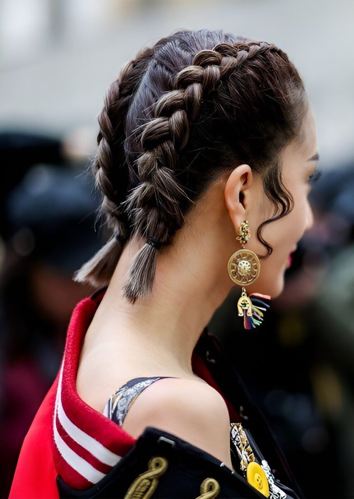 Easy Short Braided Hairstyles