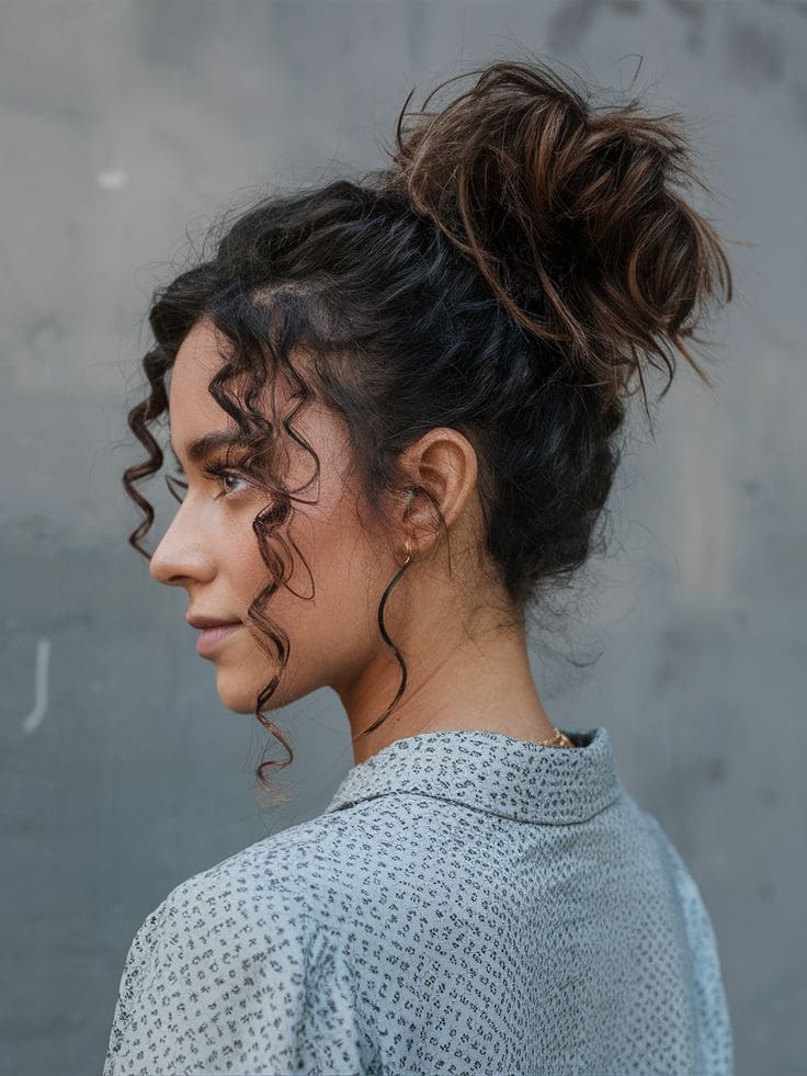 Effortless Messy Buns