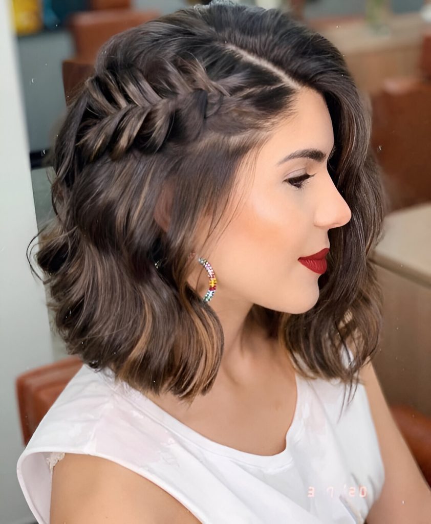 Elegant Braids For Short Hair