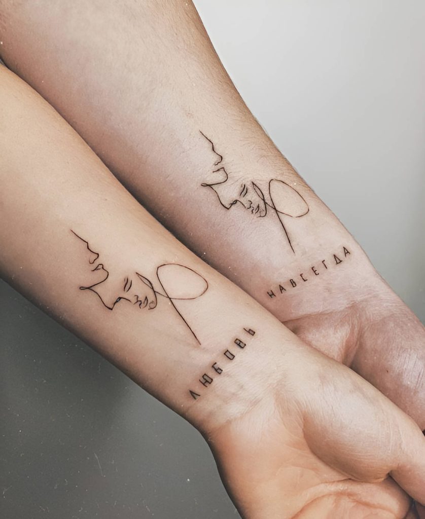  Elegant Matching Small Tattoo Ideas For Women