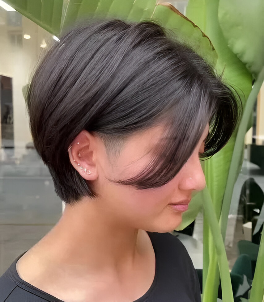 Face Framing Pixie Bob