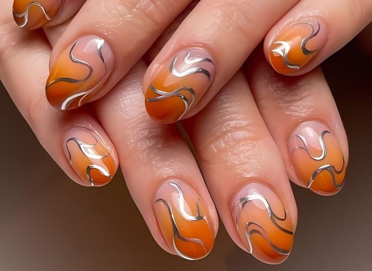 50+ Eye-Catching Manicures With Fall Nail Colors