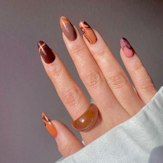 Fall Pallete Nails