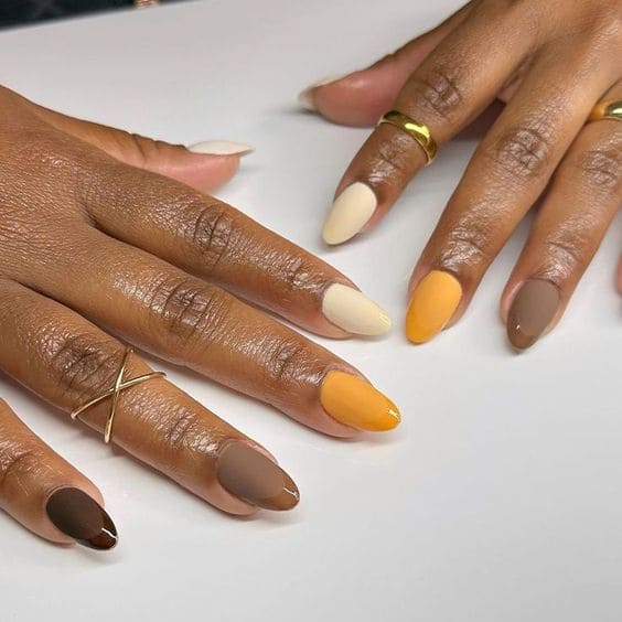 Fall Pallete Nails