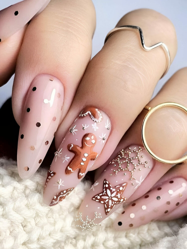 Festive Nail Art Christmas