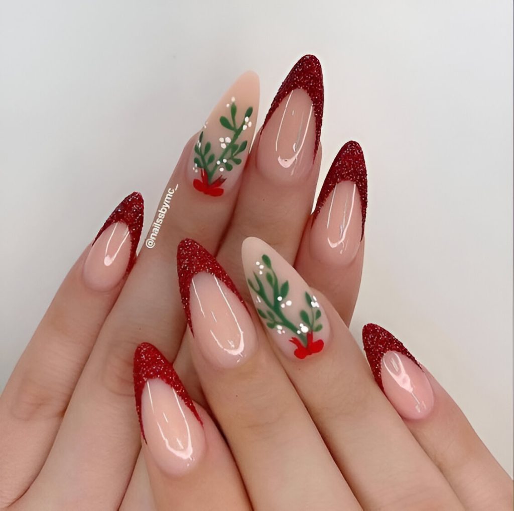 Festive Nail Art Christmas