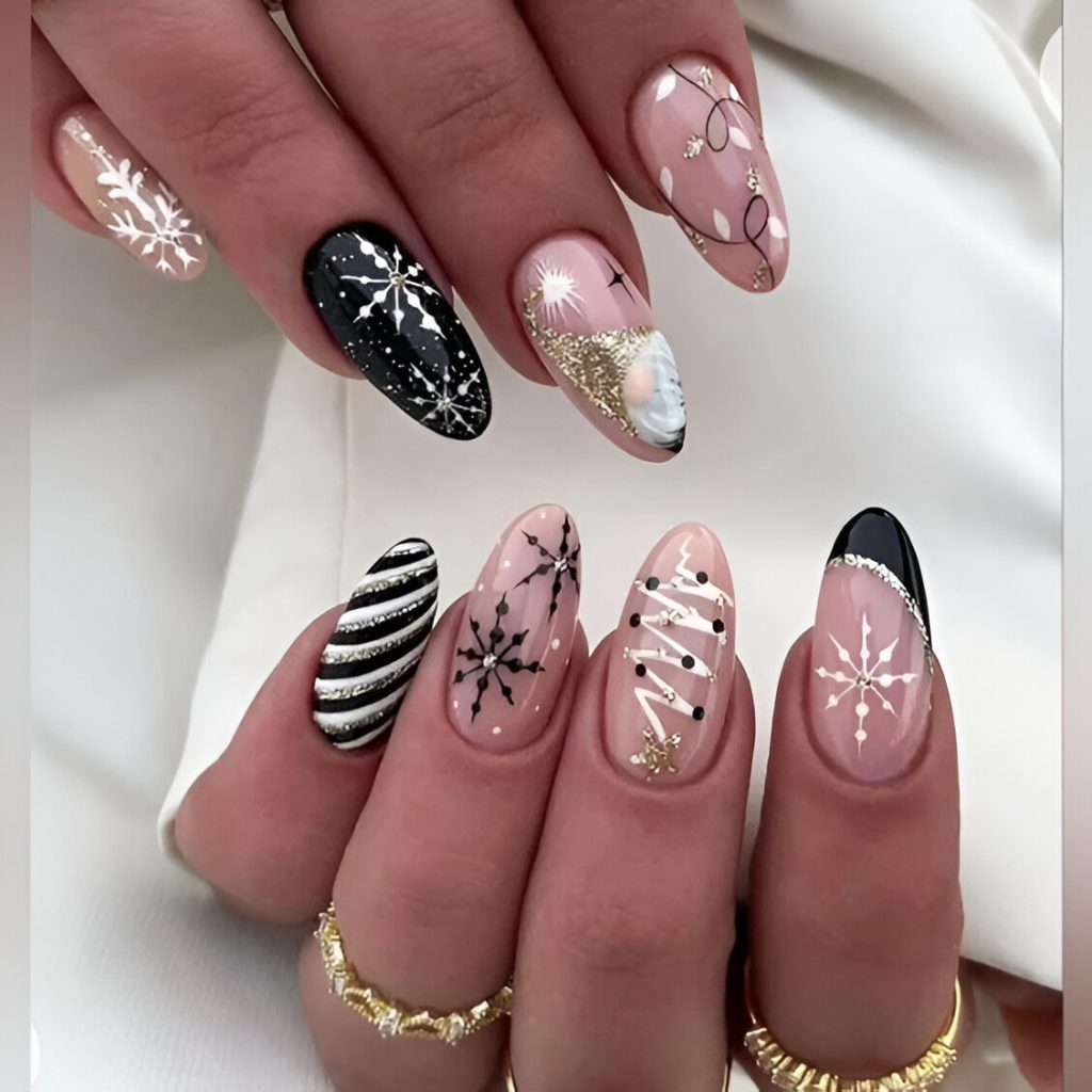  Festive Nail Art Christmas