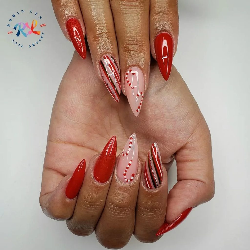 Festive Winter Nails For Holiday