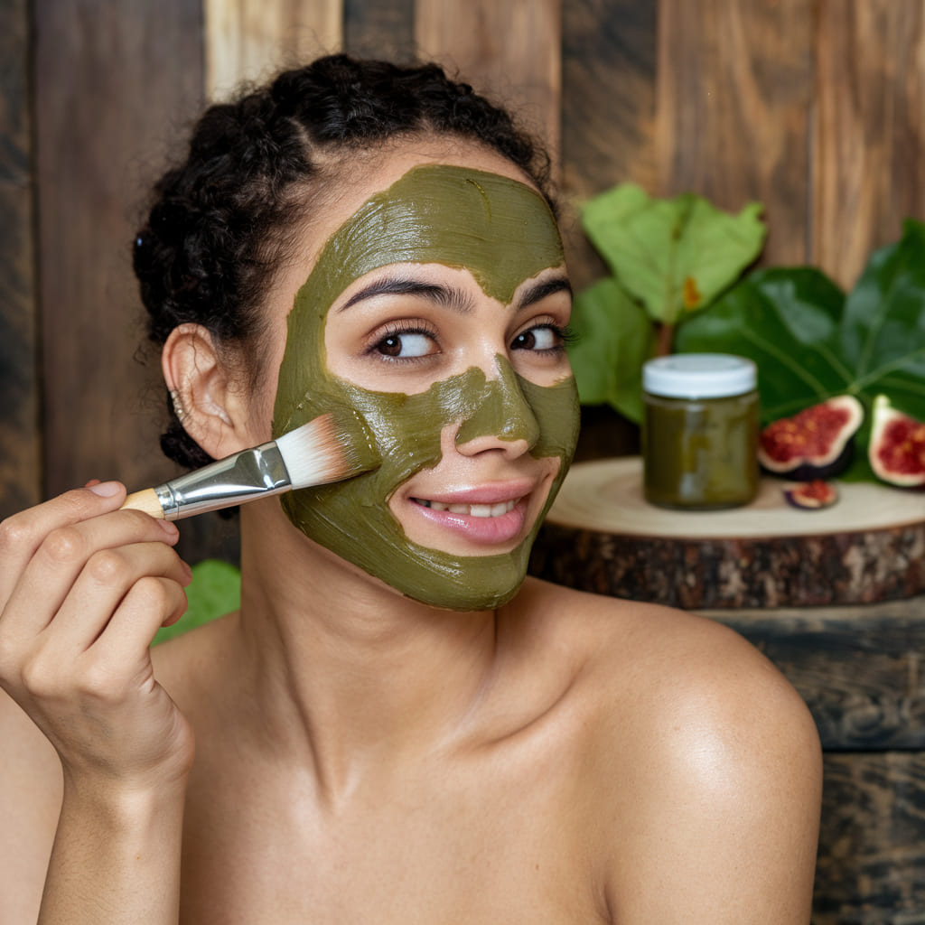 Fig Leaf Face Mask for Glowing Skin
