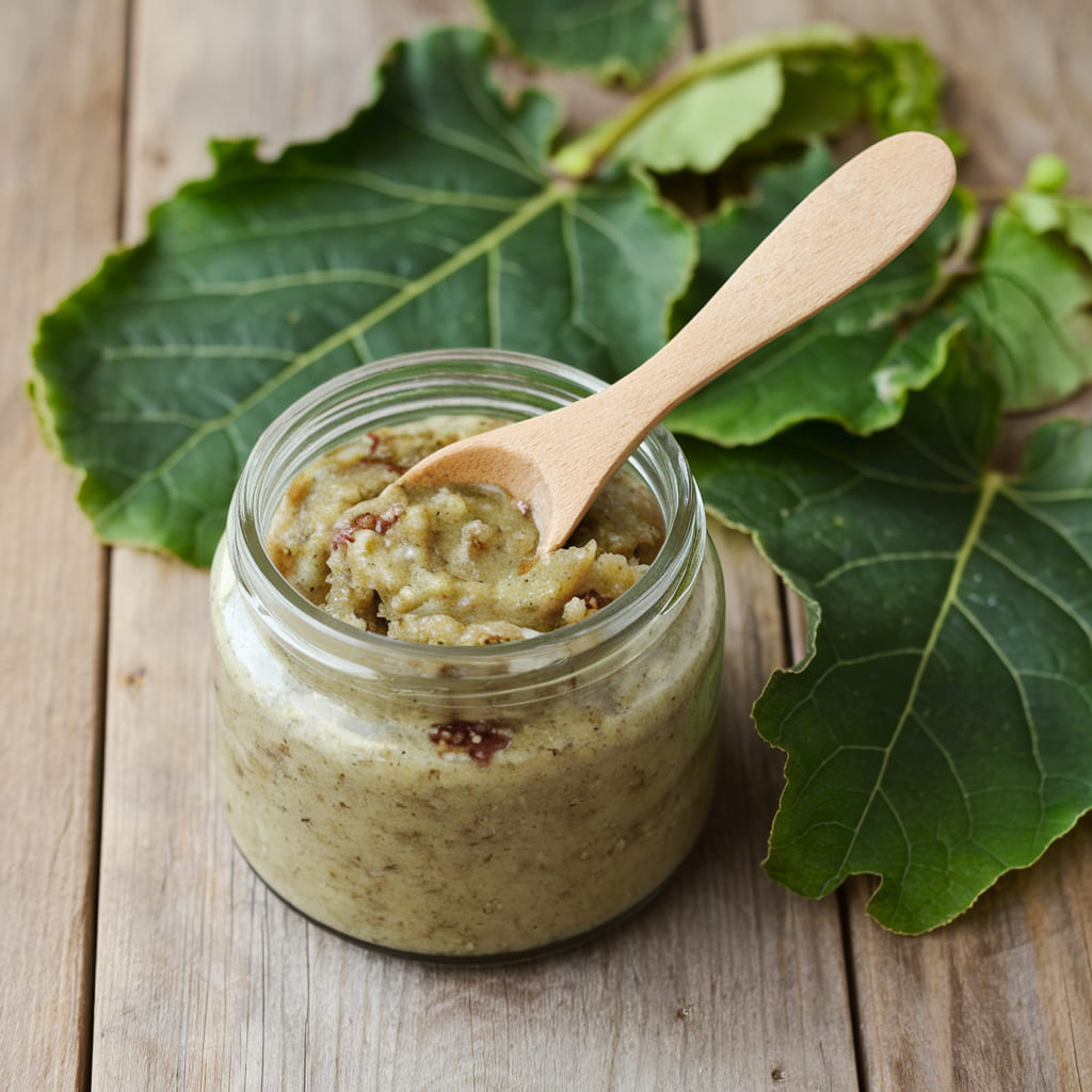 Fig Leaf Scrub for Smooth Skin
