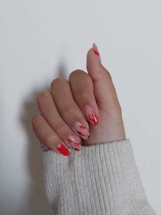 Flaming Hot Mani
