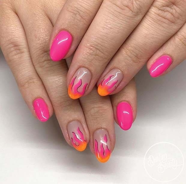 Flaming Hot Mani