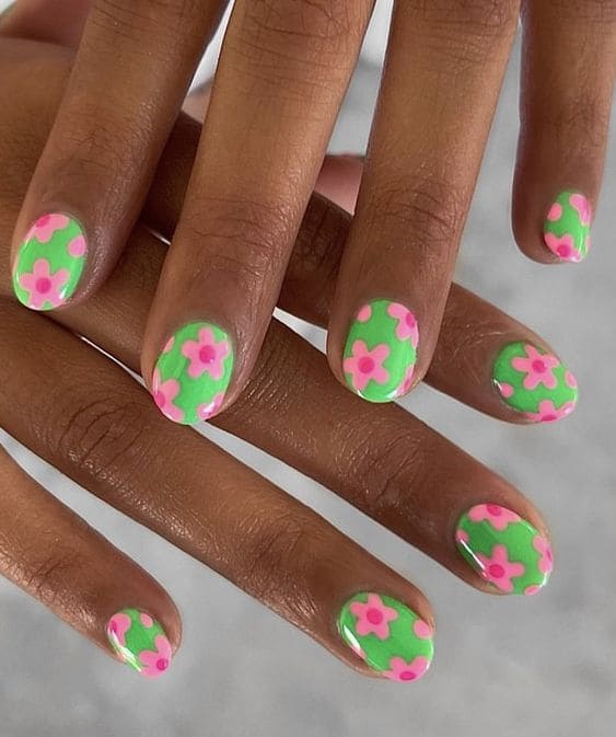 Floral Green