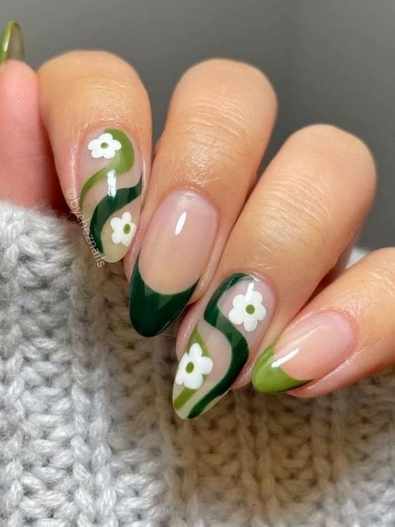 Floral Green