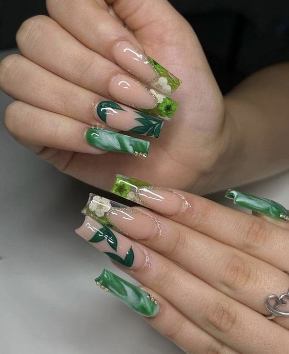 Forest Nail Art