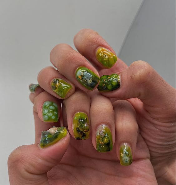 Forest Nail Art