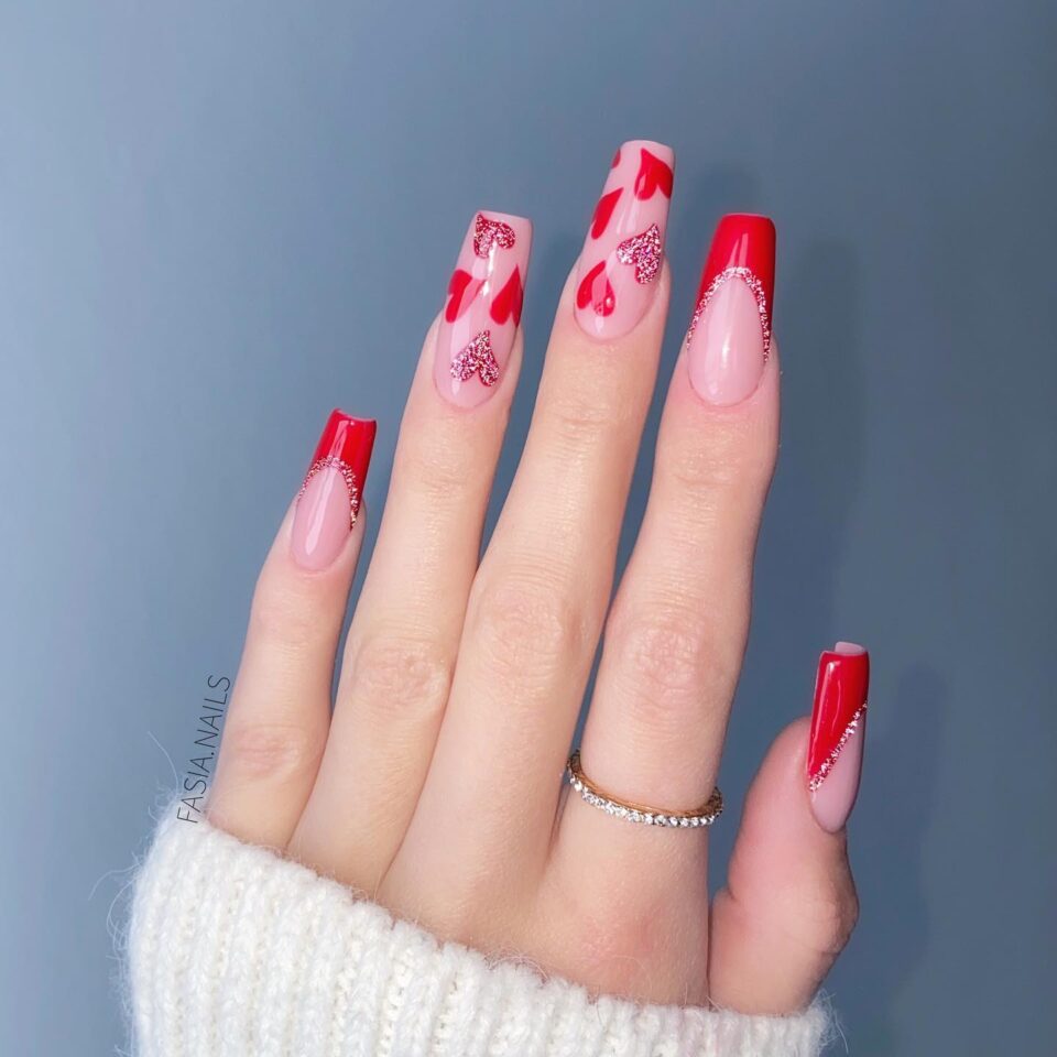 French February Nail Ideas