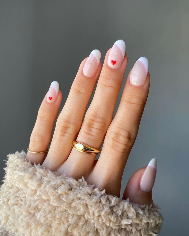 French February Nail Ideas