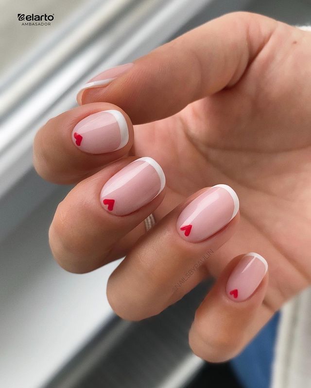 French February Nail Ideas