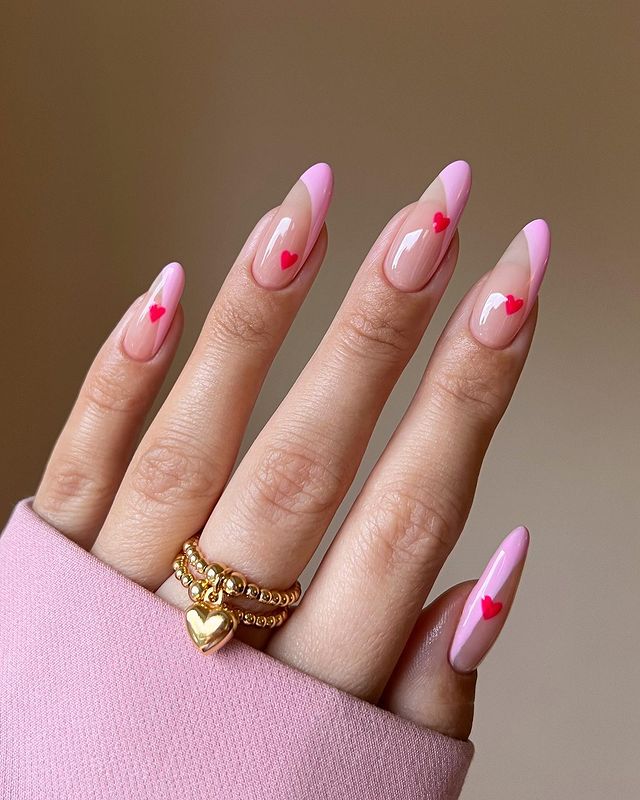 French February Nail Ideas