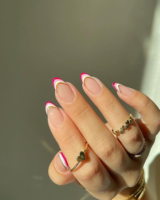 French February Nail Ideas
