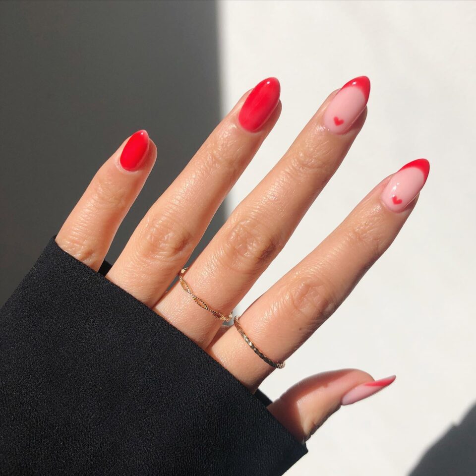 French February Nail Ideas
