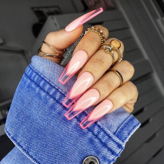 French Glass Nails