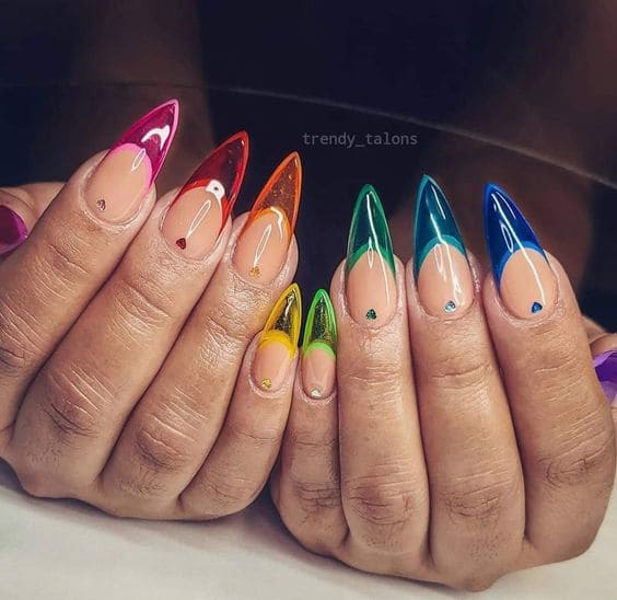French Glass Nails