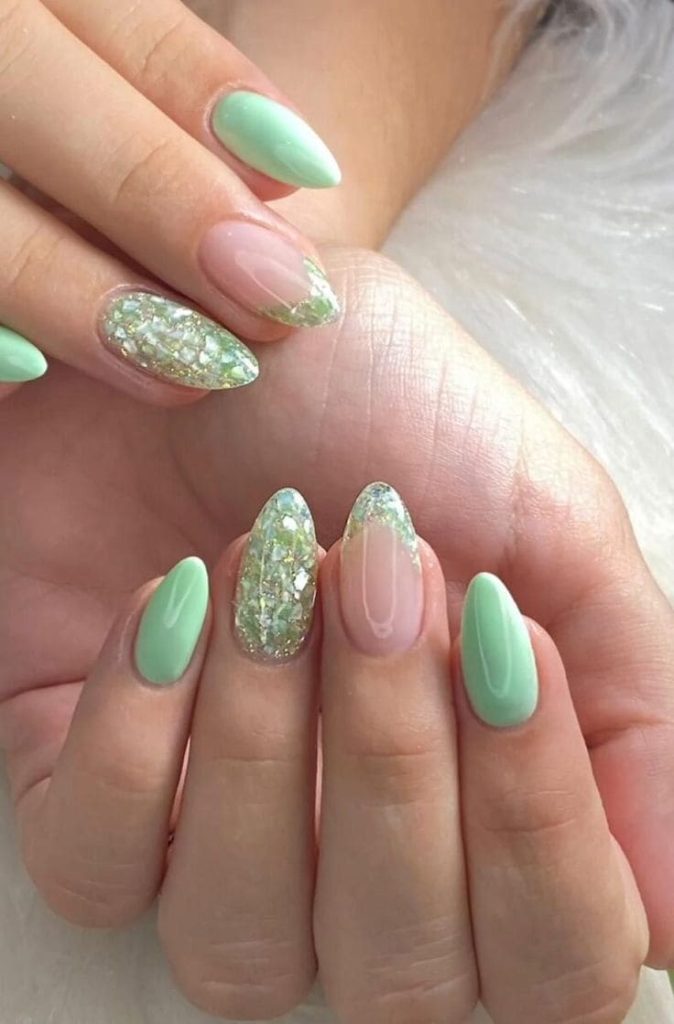 Fresh Mint Nails