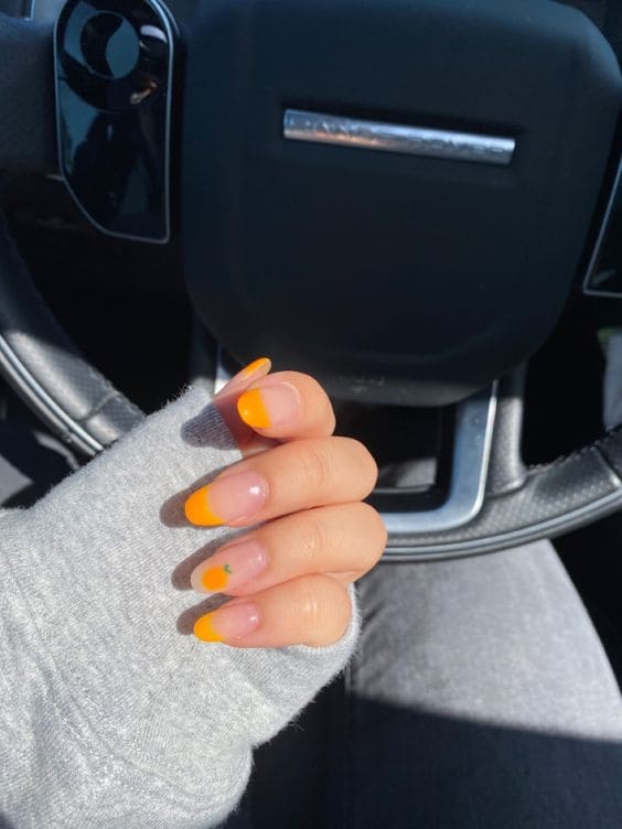 Fruity Nude Mani