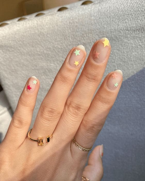 Fun Clear Nail Designs