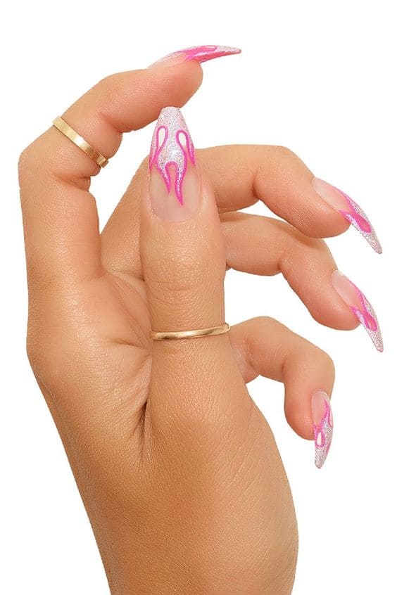 Fun Clear Nail Designs