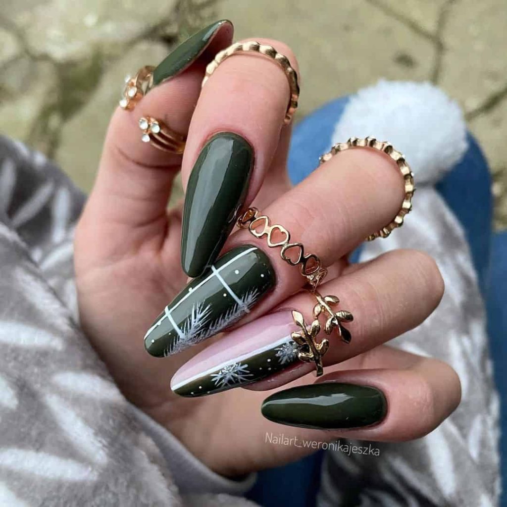 Fun Green Nail Designs