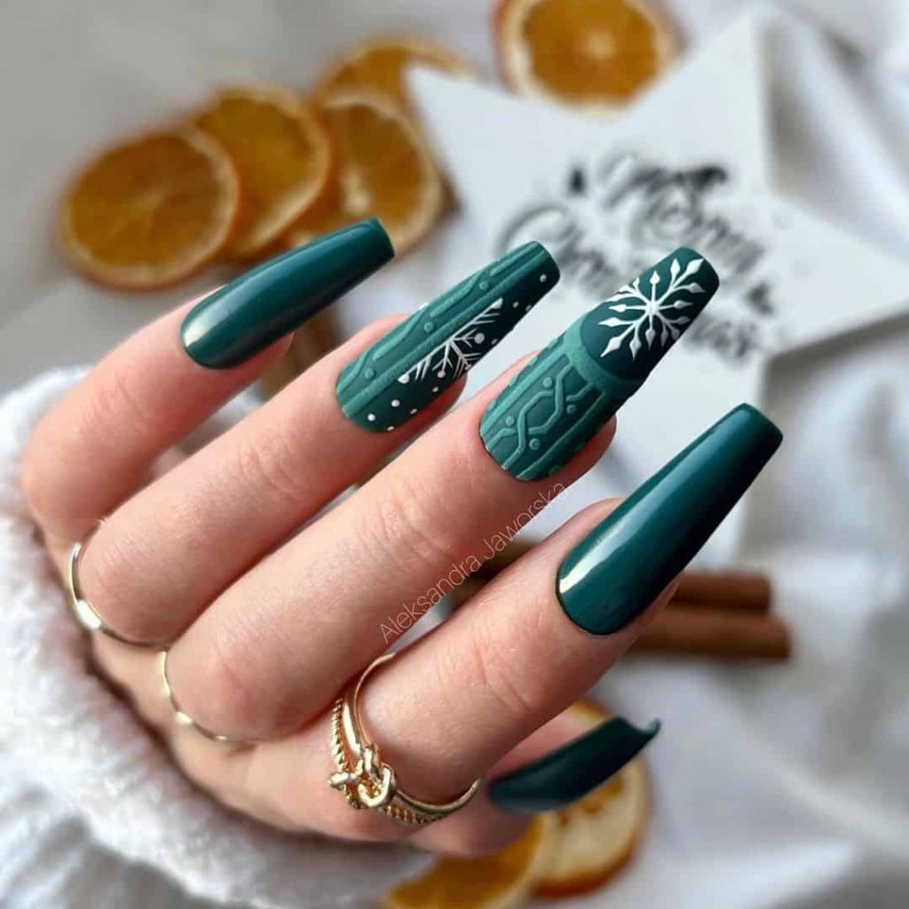 Fun Green Nail Designs