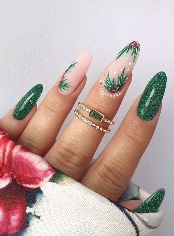 Fun Green Nail Designs