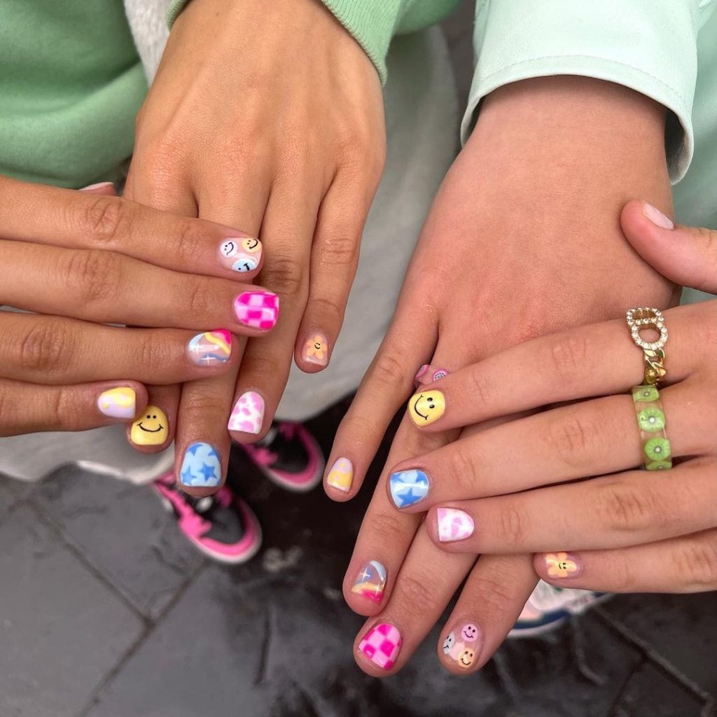 Fun Pattern Nails