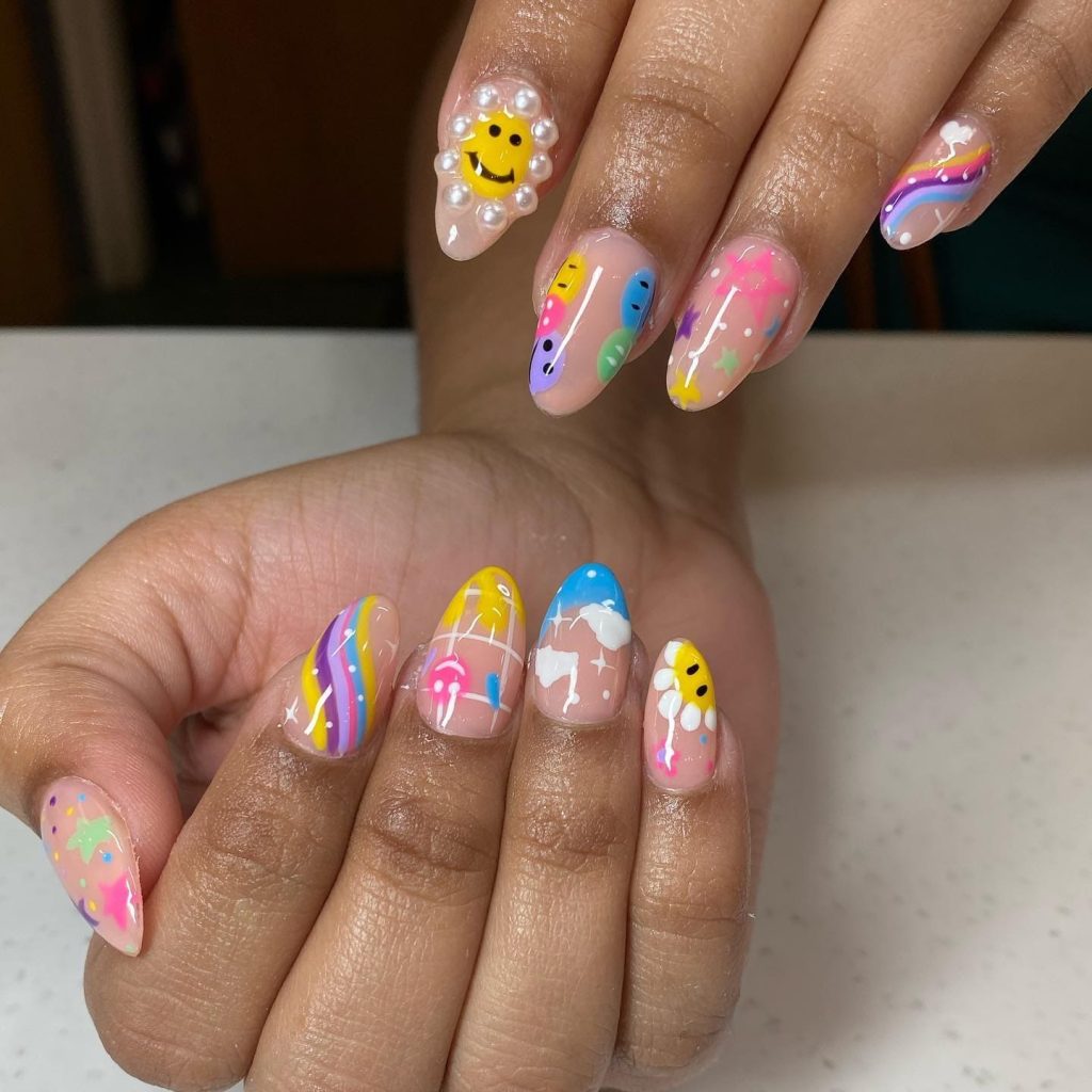 Fun Pattern Nails