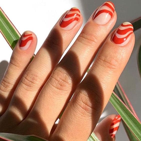 Fun Red Nail Art