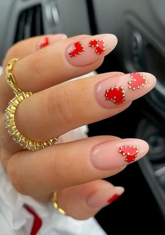 Fun Red Nail Art