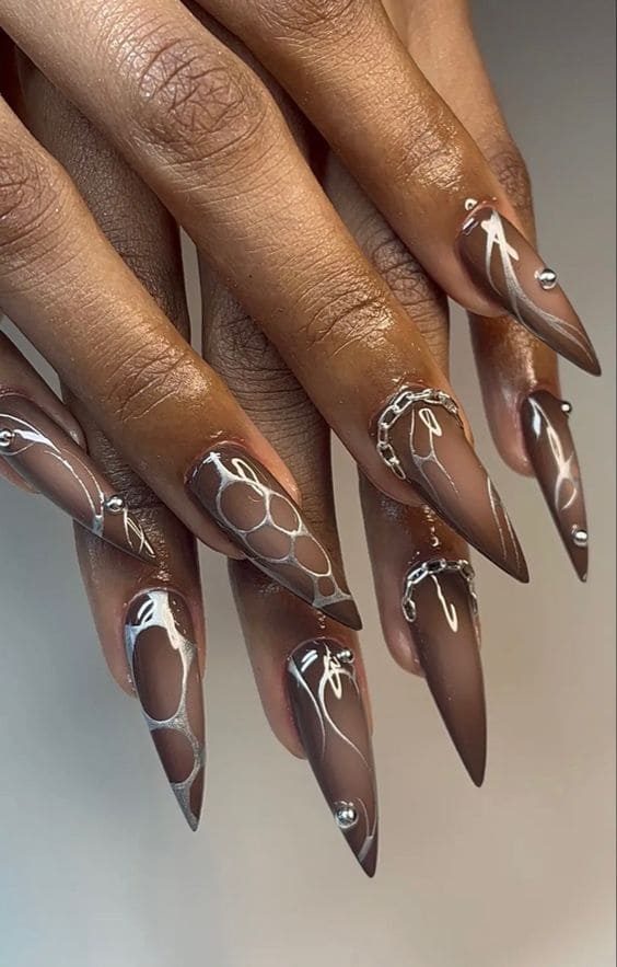  Futuristic Long Nails1
