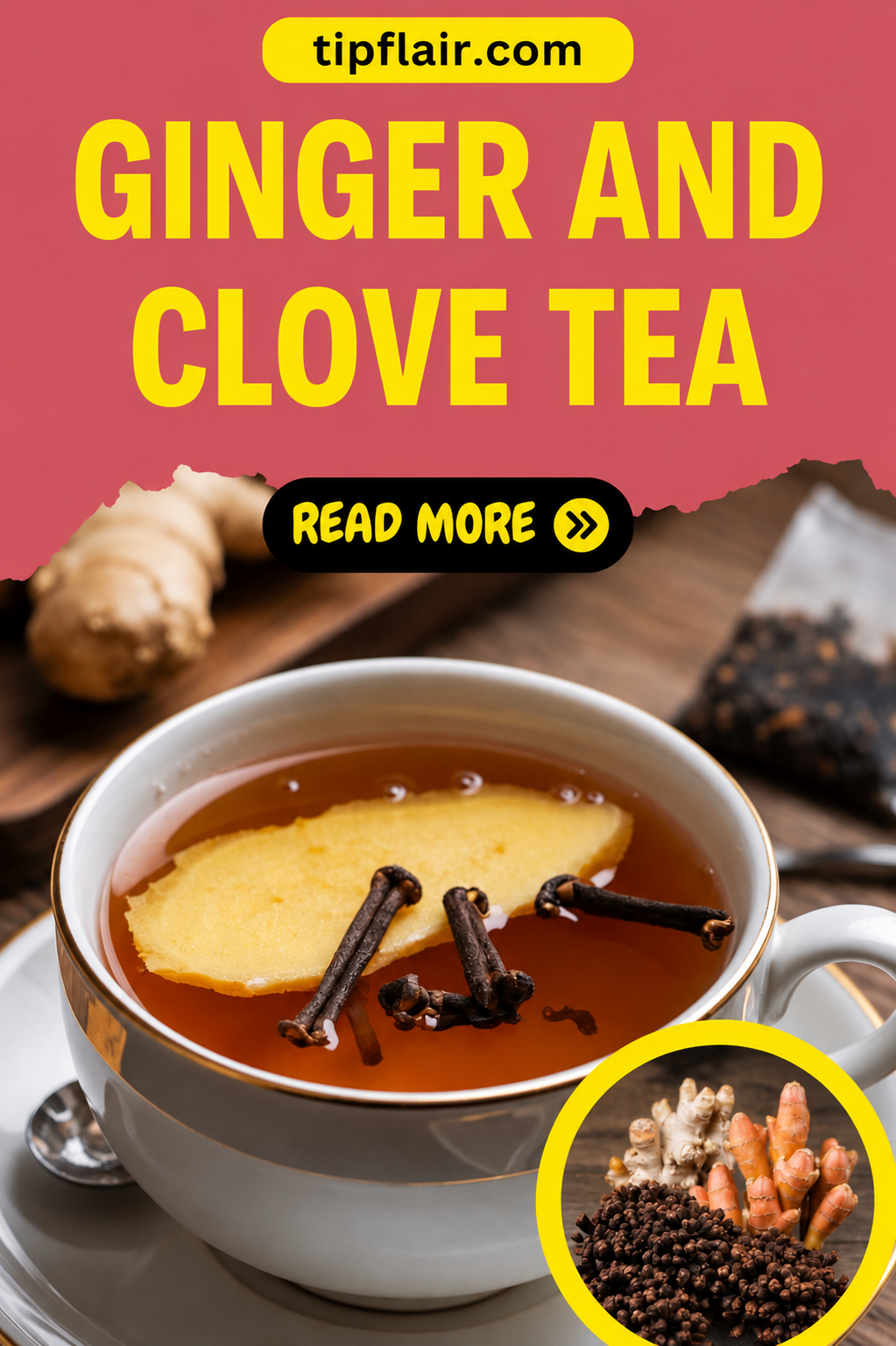 Ginger & Clove Tea Benefits for Radiant Skin & Healthy Hair