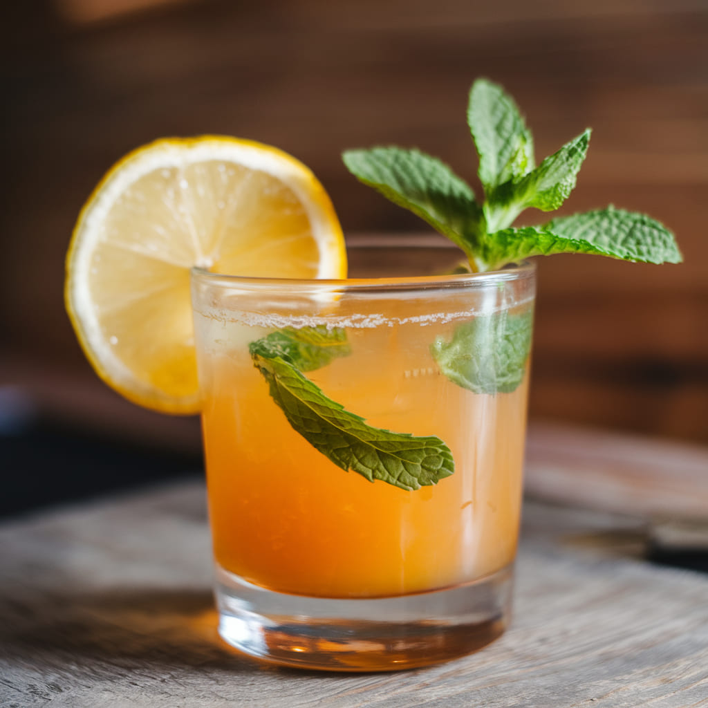 Ginger Lemon Mint Shot