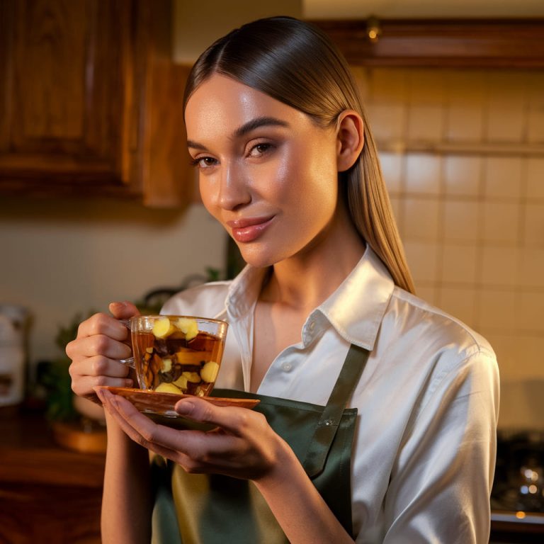 Ginger and Clove Tea for Healthy Hair