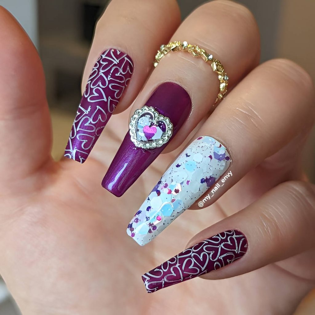 Glamorous Coffin Nails