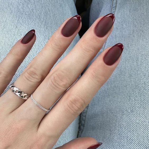 Glossy And Matte Nail Ideas2